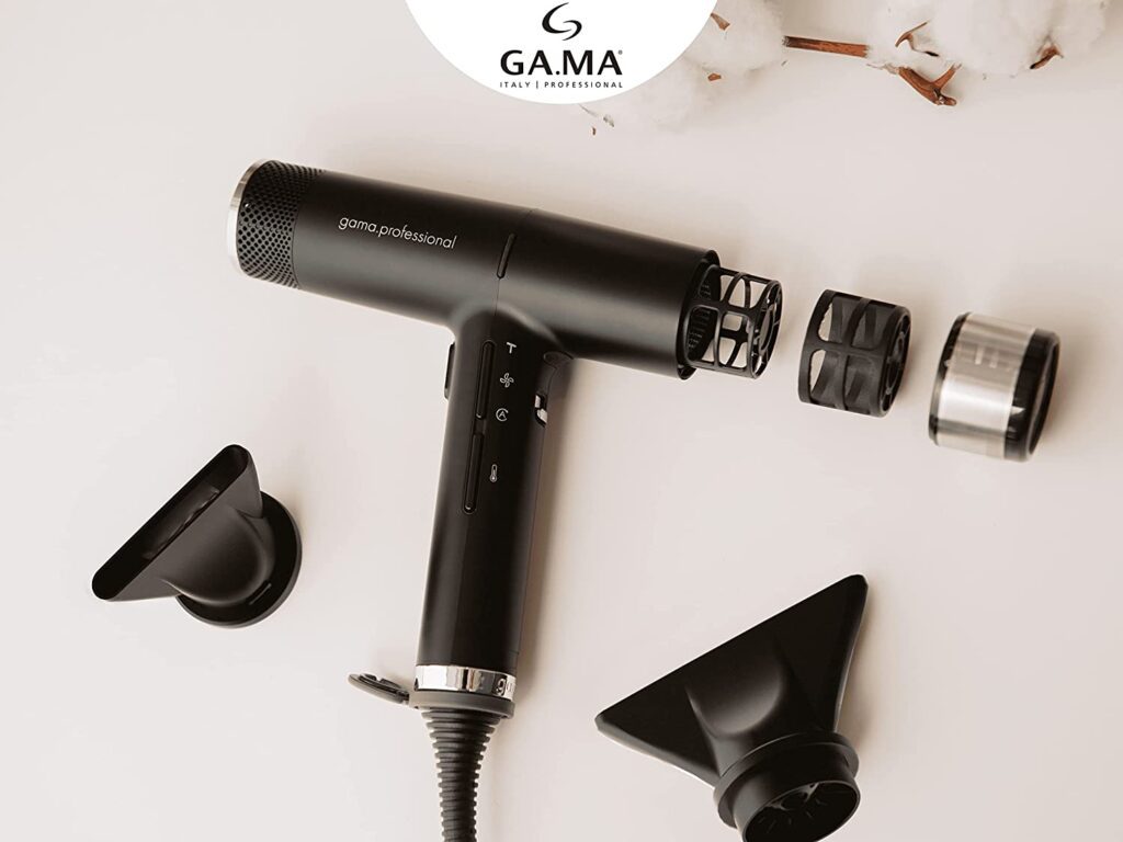 GaMa Italy Professional Phon iQ2 Perfetto con accesorion. Color negro elegante