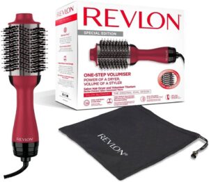 Revlon One Step Titanium color rojo